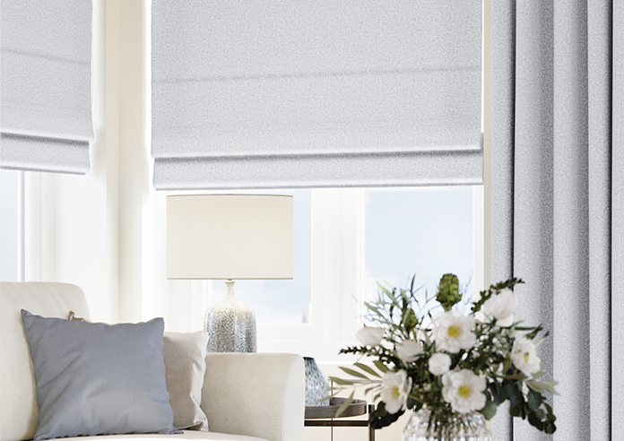 Carina, Silver - Roman Blind - Image 5